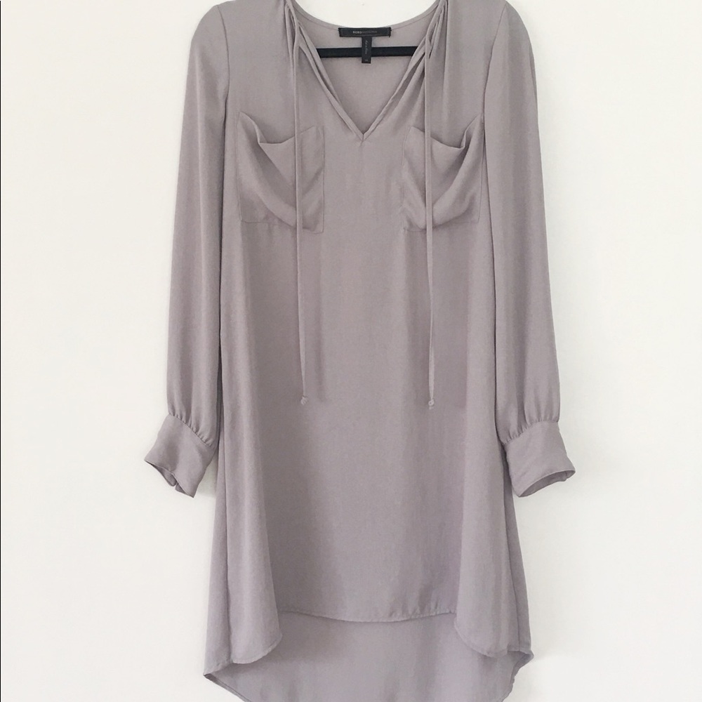 •BCBGMAXAZRIA• High Low Tunic Dress/Shirt - Picture 1 of 5